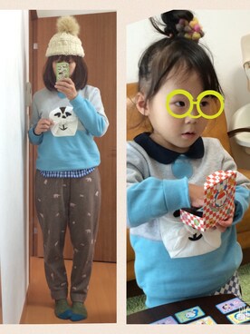 なちゲノムさん（レディース・156cm）の冬コーディネート