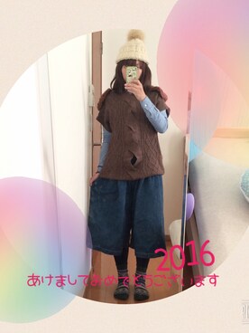 なちゲノムさん(レディース・156cm)の冬コーディネート