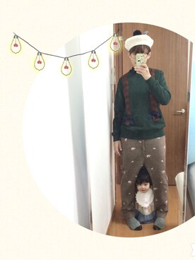 なちゲノムさん（レディース・156cm）の冬コーディネート