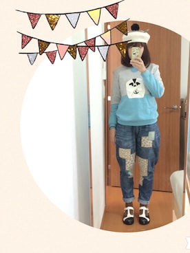 なちゲノムさん（レディース・156cm）の冬コーディネート