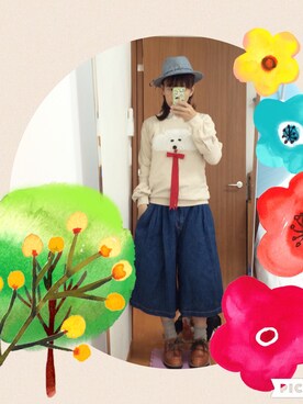 なちゲノムさん（レディース・156cm）の春コーディネート