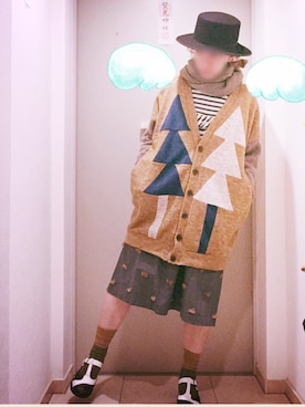 なちゲノムさん（レディース・156cm）の秋コーディネート