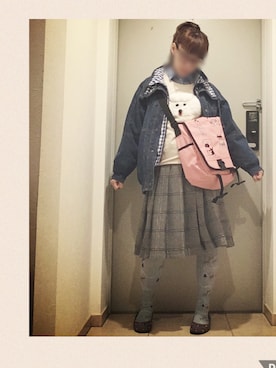 なちゲノムさん（レディース・156cm）の冬コーディネート