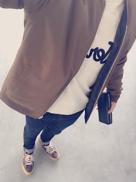 「Request（リクエスト）のアイテム（その他アウター）」を使った、shuuuun。さん（メンズ・171cm）の秋コーディネート