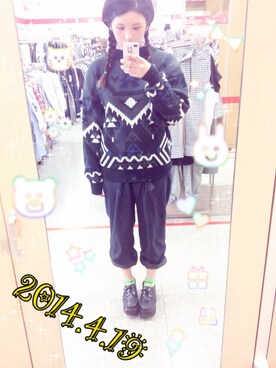 くま∩･x･∩♡さんのコーディネート