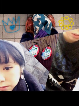 くま∩･x･∩♡さんのコーディネート