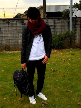 木下さんさん（メンズ・171cm）の秋コーディネート