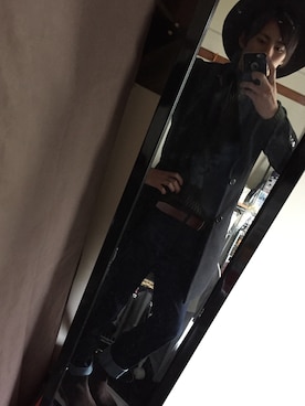「SHIPS JET BLUE（シップスジェットブルー）のアイテム（ブーツ）」を使った、ryotaさん（メンズ・178cm）の冬コーディネート