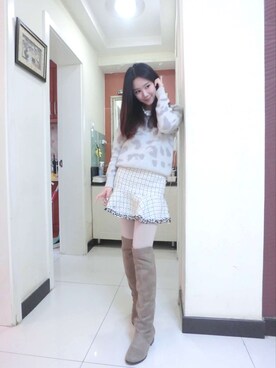 アキラさん（レディース・162cm）の冬コーディネート