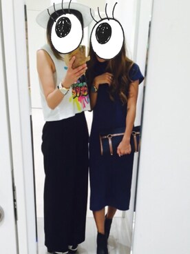 にゃんさん（レディース・160cm）の夏コーディネート