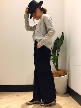 「a.v.v（アーヴェヴェ）のアイテム」を使った、hanakoさん（レディース・158cm）の秋コーディネート