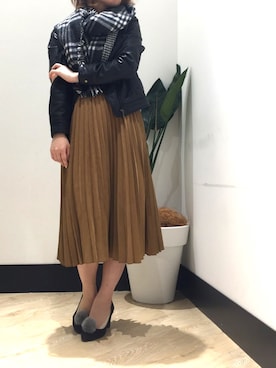 「a.v.v（アーヴェヴェ）のアイテム」を使った、hanakoさん（レディース・158cm）の秋コーディネート