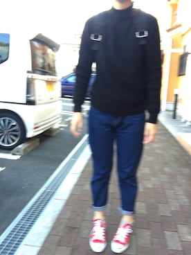 Yuka Shibataさん（レディース・158cm）の秋コーディネート