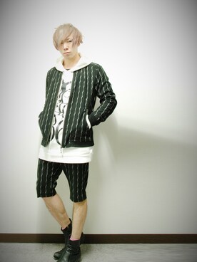 「ロングパーカー」｜TsubasaKobayashiさん（メンズ・173cm）の春コーディネート