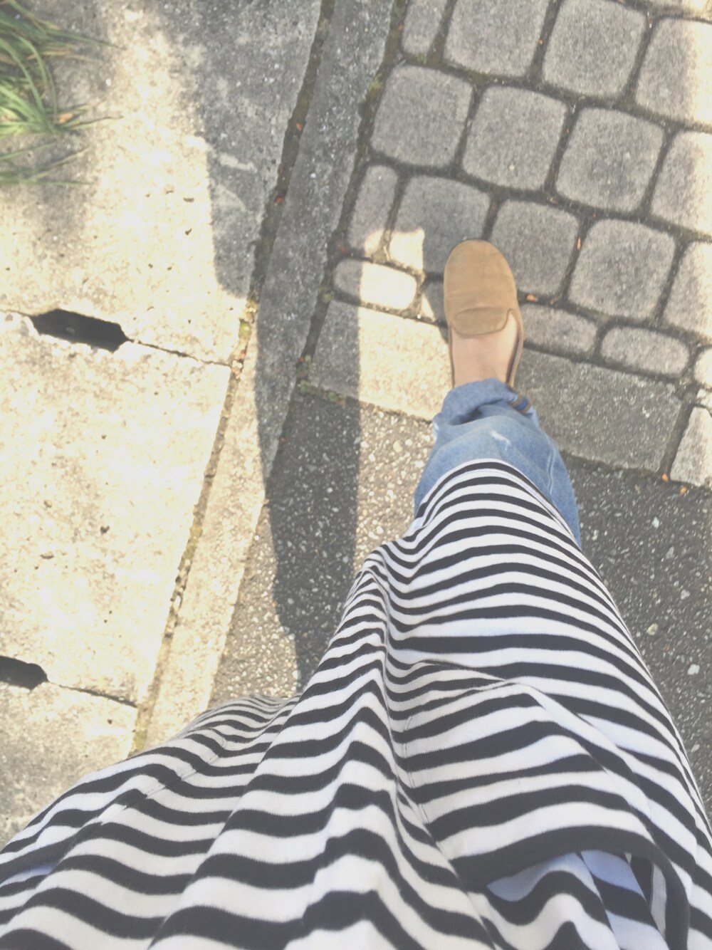 「fs/nyのアイテム（パンプス、ベージュ系）」を使った、O*shiRin.and.Sou*さん（レディース・154cm）の夏コーディネートの1枚目の写真