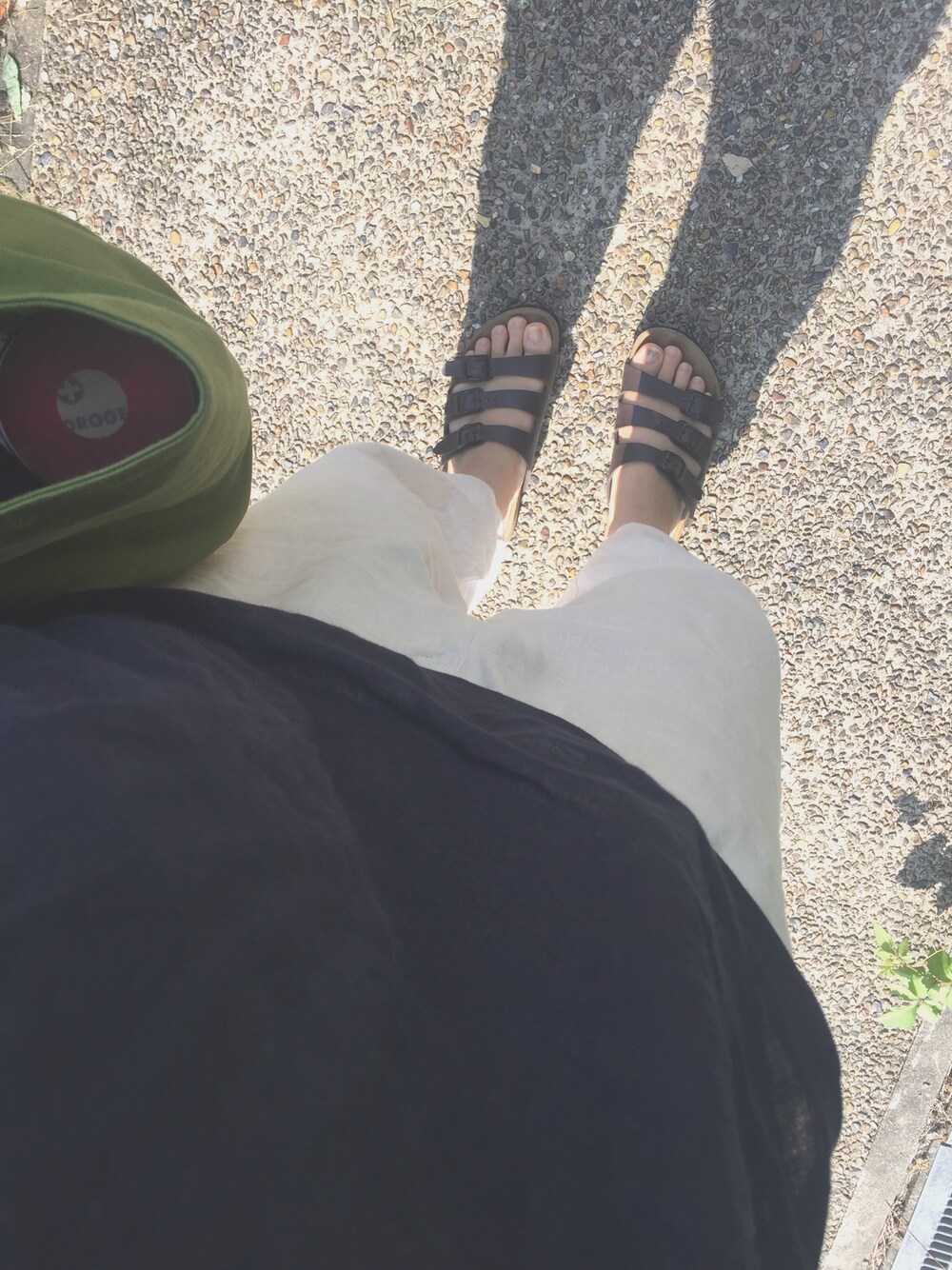 「bulle de savonのアイテム（その他パンツ、ホワイト系）」を使った、O*shiRin.and.Sou*さん（レディース・154cm）の夏コーディネートの1枚目の写真