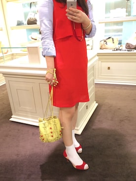 「RUPERT SANDERSON（ルパートサンダーソン）のアイテム」を使った、bububuさん（レディース・161cm）の春コーディネート
