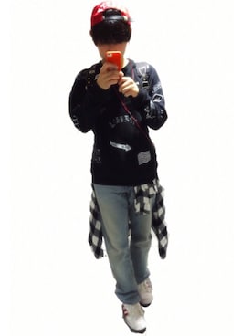 유타(ゆうた)さん(メンズ・166cm)の夏コーディネート