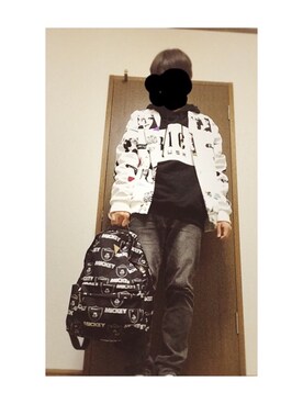 「JOYRICH」｜「アイテム（ブルゾン）」を使った、유타(ゆうた)さん（メンズ・166cm）の冬コーディネート