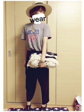 hananaaaaさん(レディース・155cm)の夏コーディネート