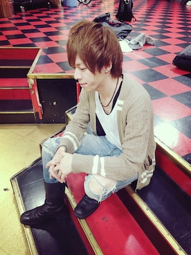 「BRING ON THE NOISE（ブリングオンザノイズ）のアイテム」を使った、ムラジュンさん（メンズ・172cm）の春コーディネート