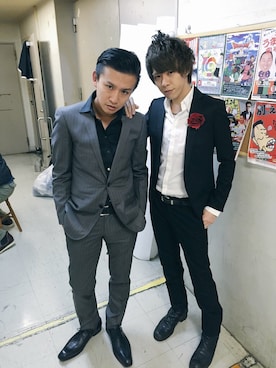 「スーツ」｜ムラジュンさん（メンズ・172cm）の秋コーディネート