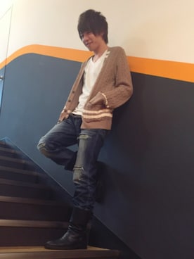 ムラジュンさん（メンズ・172cm）の冬コーディネート