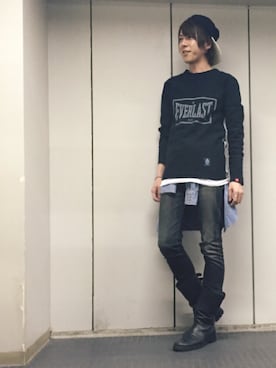 ムラジュンさん（メンズ・172cm）の春コーディネート