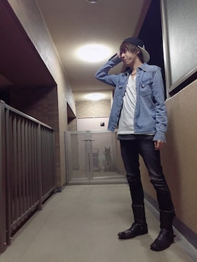 ムラジュンさん（メンズ・172cm）の春コーディネート