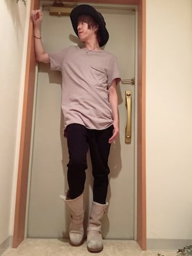 「ブーツインスタイル」｜ムラジュンさん（メンズ・172cm）の夏コーディネート