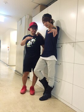 「ブーツインスタイル」｜ムラジュンさん（メンズ・172cm）の夏コーディネート