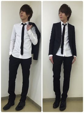 ムラジュンさん（メンズ・172cm）の春コーディネート