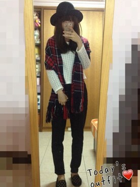 あかり🌸さん（レディース・163cm）の秋コーディネート