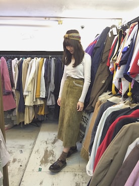 「PULL&BEAR（プルアンドベア）のアイテム（その他シューズ）」を使った、KiKi キキ さん（レディース・161cm）の秋コーディネート
