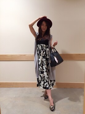 「UNITED ARROWS（ユナイテッドアローズ）のアイテム（モッズコート）」を使った、swanchenさん（レディース・171cm）の秋コーディネート