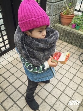SEITAさん(キッズ・80cm)の冬コーディネート