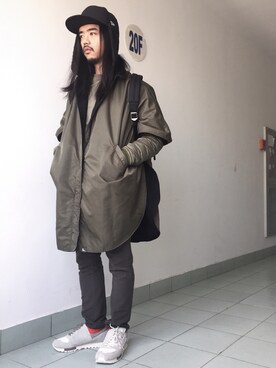 子洋さん（メンズ・168cm）の冬コーディネート