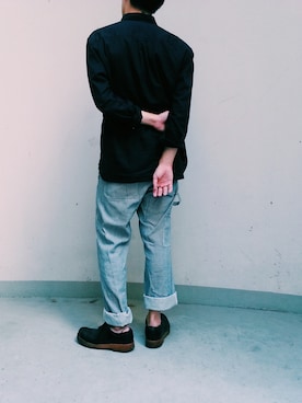 「アイテム（その他シューズ）」を使った、Jeeさん（メンズ・50cm・20代）の秋コーディネート
