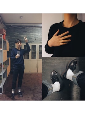 「PULL&BEAR（プルアンドベア）のアイテム（その他シューズ）」を使った、More孬さん（レディース・170cm）の春コーディネート