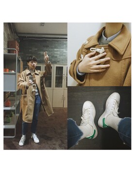 「搭配」｜「アイテム（トップス）」を使った、More孬さん（レディース・170cm）の春コーディネート