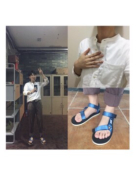 「搭配」｜「アイテム（トップス）」を使った、More孬さん（レディース・170cm）の春コーディネート