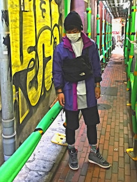「RADOのアイテム」を使った、kohh。さん（メンズ・163cm）の春コーディネート