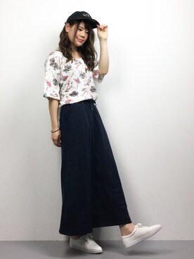 「C.ali（カリ）のアイテム」を使った、natsumiさん（レディース・160cm）の春コーディネート
