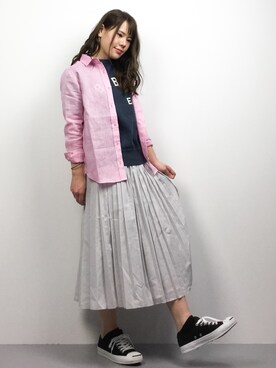 natsumiさん（レディース・160cm）の春コーディネート