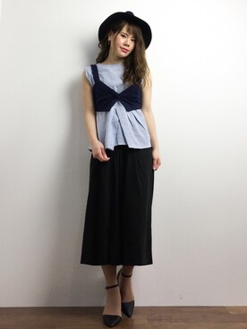 natsumiさん（レディース・160cm）の春コーディネート