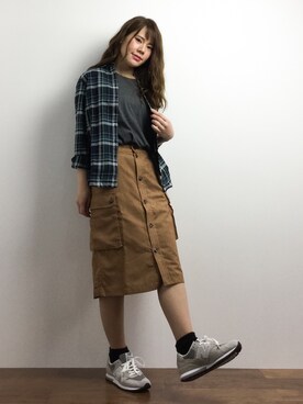 natsumiさん（レディース・160cm）の春コーディネート