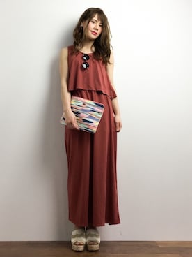 natsumiさん（レディース・160cm）の春コーディネート