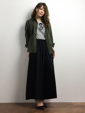 natsumiさん（レディース・160cm）の春コーディネート