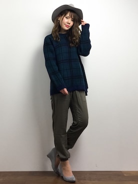 「Lulud（ルルド）のアイテム」を使った、natsumiさん（レディース・160cm）の春コーディネート