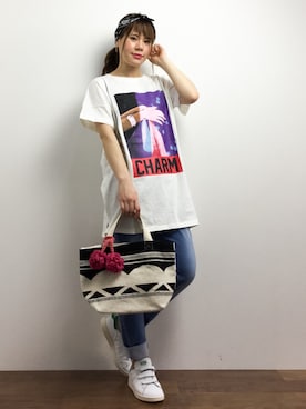 natsumiさん（レディース・160cm）の春コーディネート